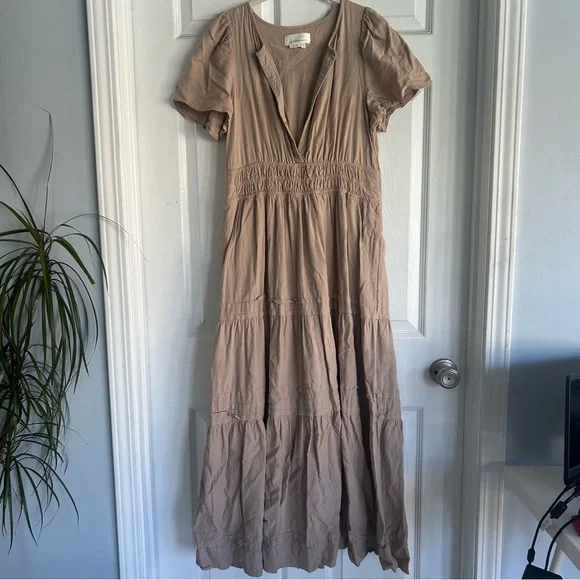 ANTHROPOLOGIE The Somerset Linen Maxi Dress - Picture 4 of 8